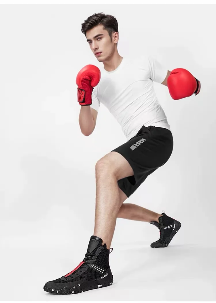 

New Professional Quality Unisex Casual Wrestling Shoes, Wrestling Boots, Breathable Combat Sneakers, Wrestling Boots