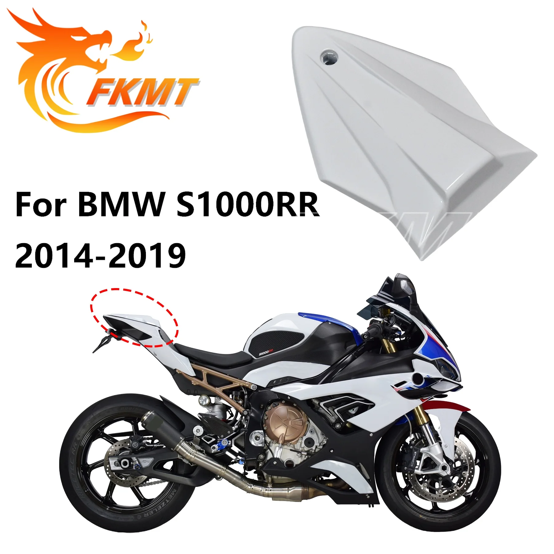 

Motorcycle Rear Passenger Cowl Seat Back Cover Fairing Part For BMW S1000RR S 1000 RR S 1000RR 2014 2015 2016 2017 2018 2019