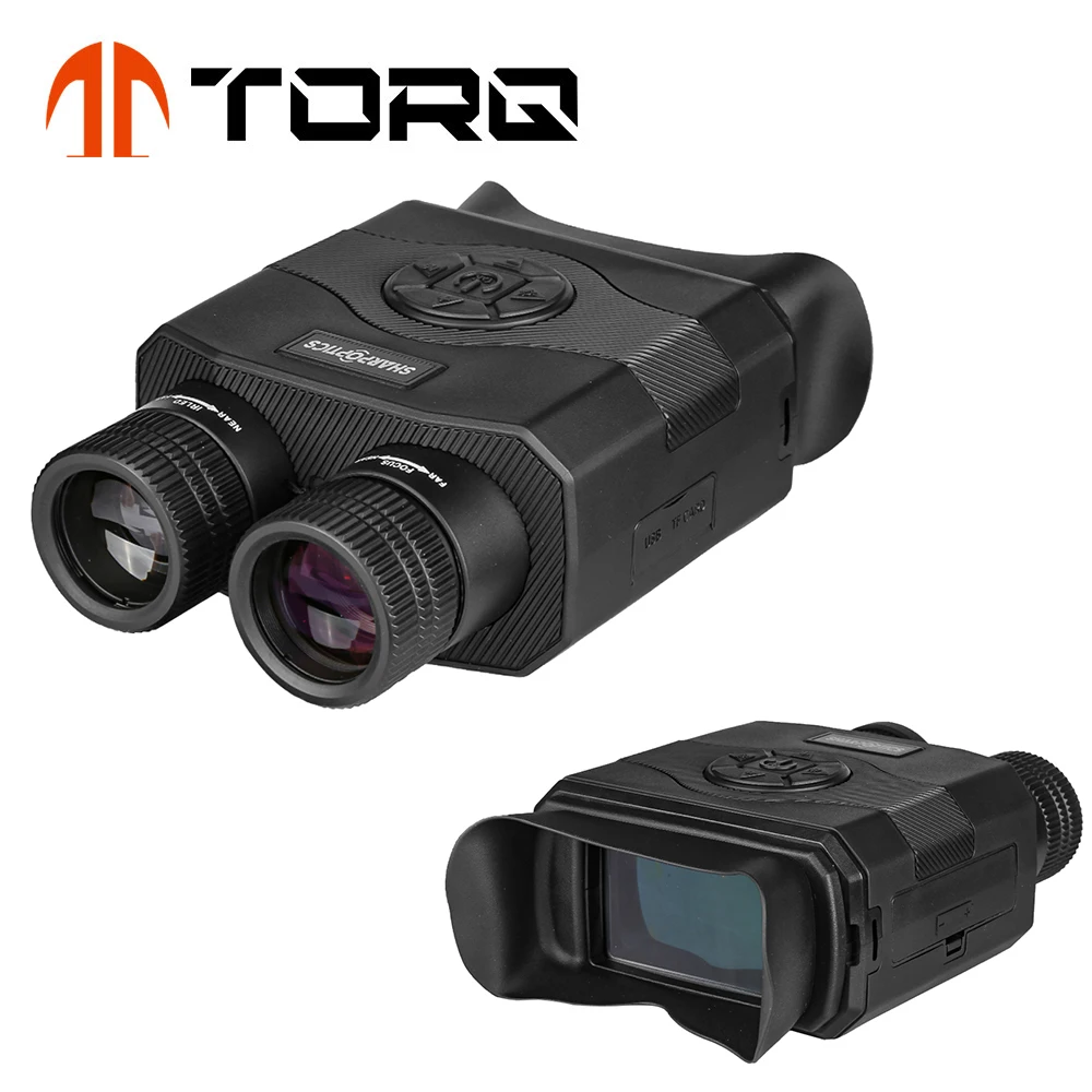 

TORQ 8X 720P Binoculars Night Vision Outdoor Hunting Digital Night-Vision Device Infrared Night-Vision Device Boating Monitor