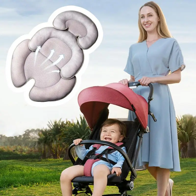 

Car Seat Support Newborn Large Capacity Baby Car Seat Pad Cushion Head Comfortable Baby Stroller Neck Support Mattresses