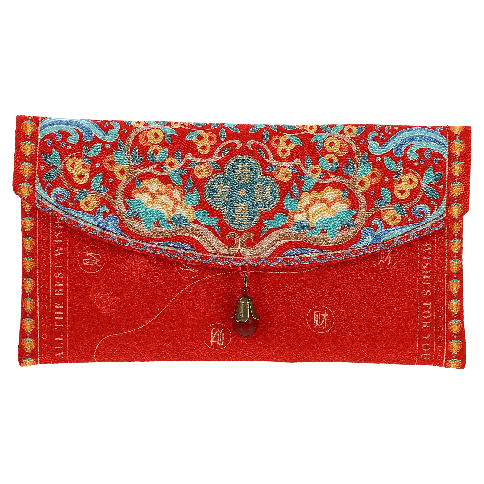 

Red Envelope Packet Lucky Money Envelopes Twill Satin Decorative Chinese New Year Pocket