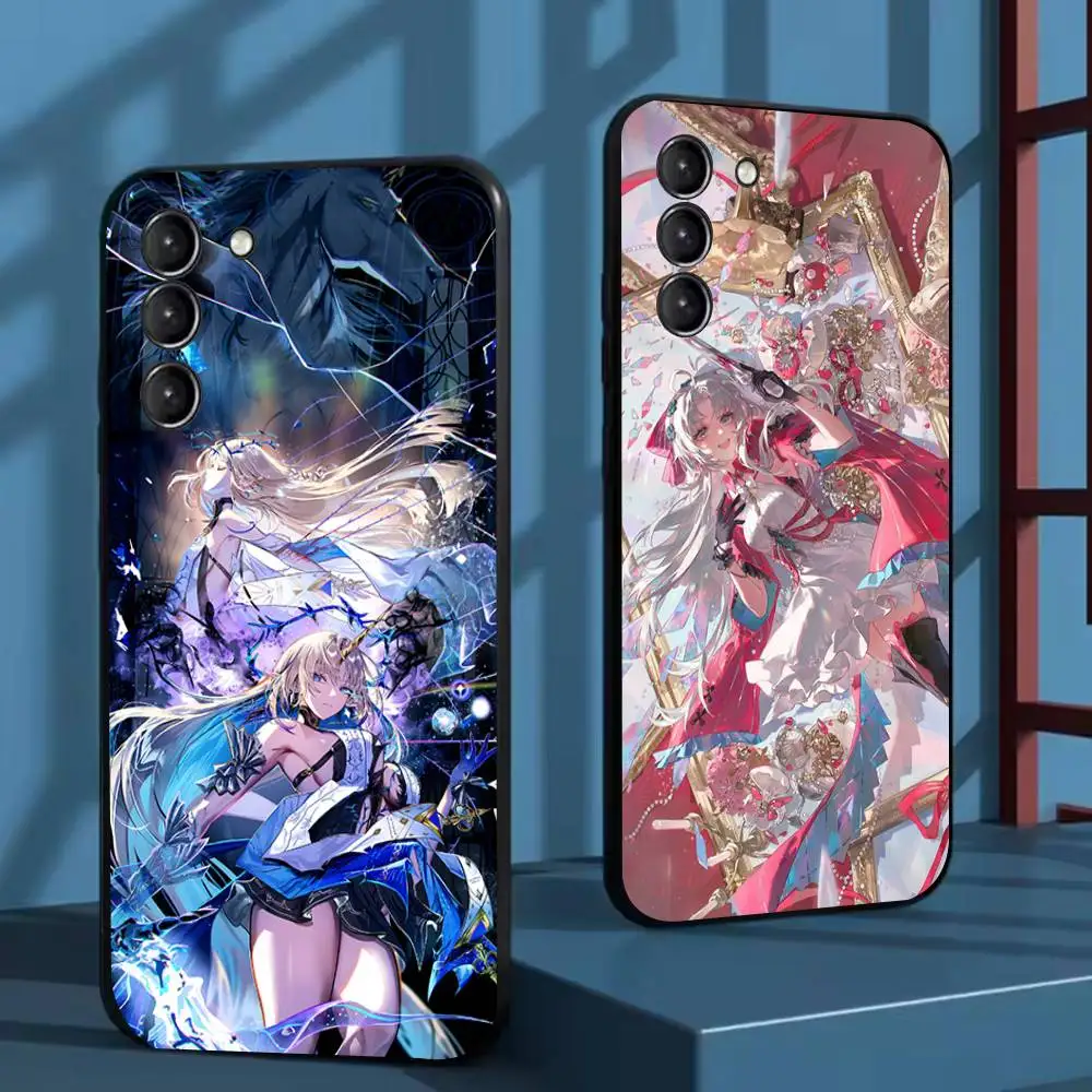 

Cartethyia-Wuthering Waves Phone Case For Samsung Galaxy A73,72,51,53,52,71,22,5G,Note,J7,8,9 Soft Black Cover