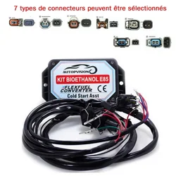 Ethanole kit  E85 4CYL 6CYL 8CYL ethanol conversion kit Applicable for gasoline vehicles after 1998 ,Car DIY  Refit