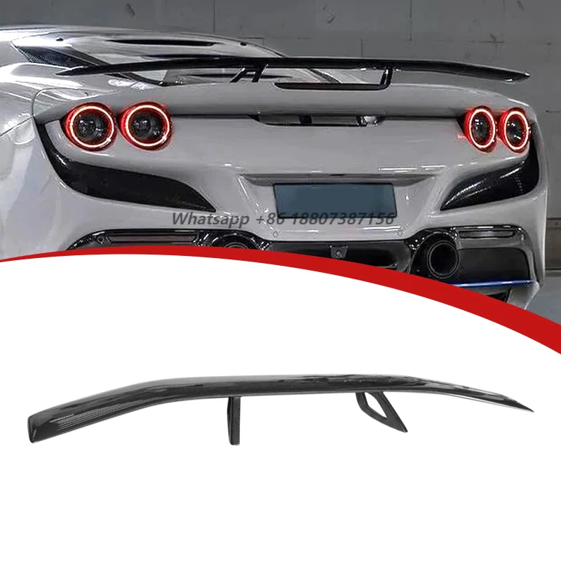 

New Exotic Dry Carbon Fiber Car Spoiler Upgrade to Novi Style Racing Wing