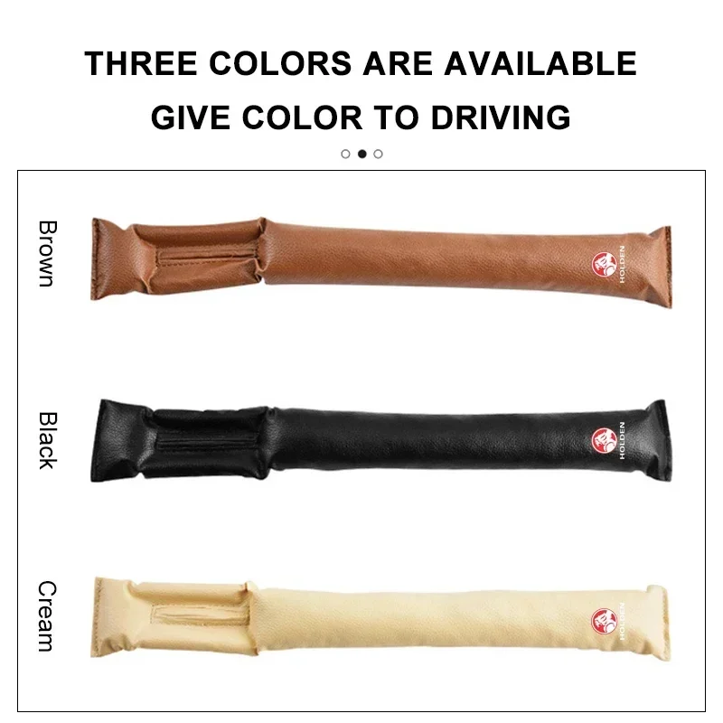 حشو فجوات مقعد السيارة من الجلد ، شعار هولدن ، فاصل المكونات ، بطانة ناعمة لتصميم السيارة ، وسادات تسرب ، HSV Astra Commodore ، Captiva ، Cruze #2