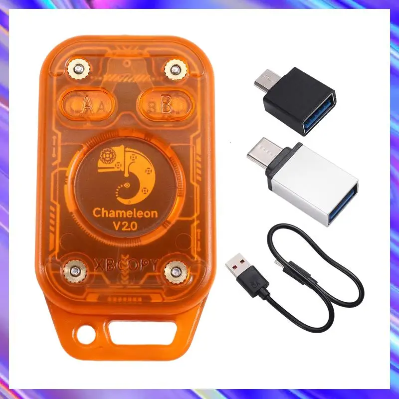 

M09K Chameleon V2.0 RFID Смарт-чип Эмулятор Считыватель 125 кГц 13,56 МГц NFC-декодер карт Дубликатор Restart Поддержка смарт-карт Emula