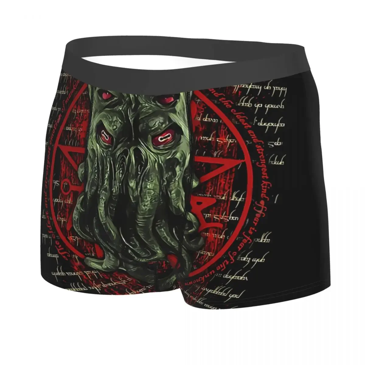 Octopus Men Boxer Briefs Underwear Cthulhu Mythos Highly Breathable Top Quality Sexy Shorts Gift Idea