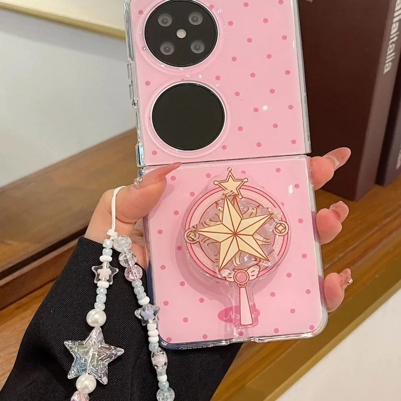Star Twinkle Pretty Cure Durable Mobile Phone Holder High Color Value Creative Cartoon Sticker Lazy Man Chasing Drama Artifact view 5
