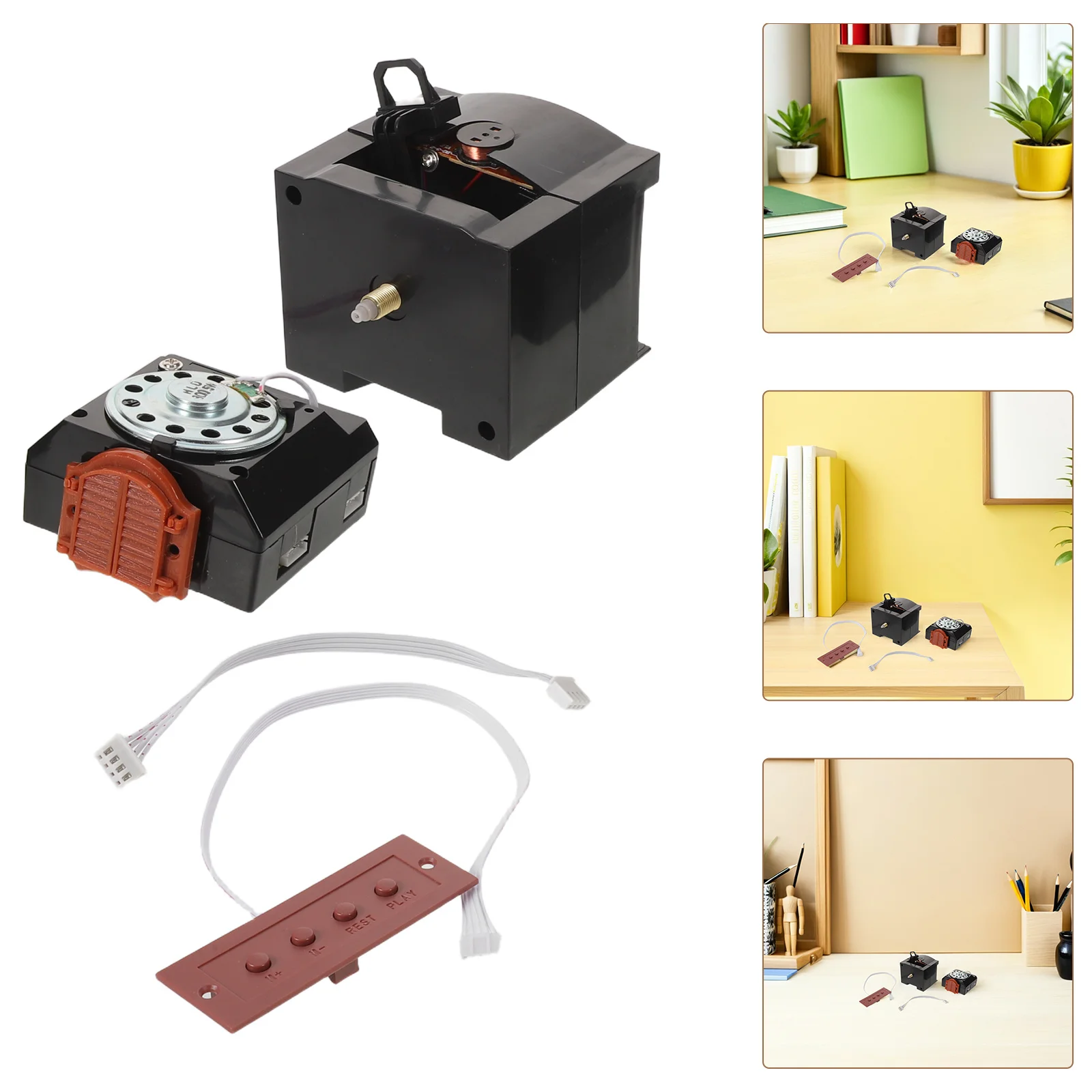 

Vintage Quartz Cuckoo Clock Movement Mechanism Hourly Bird Sound Replacement Part Wall Clock Repair Reliable Quartz Movement