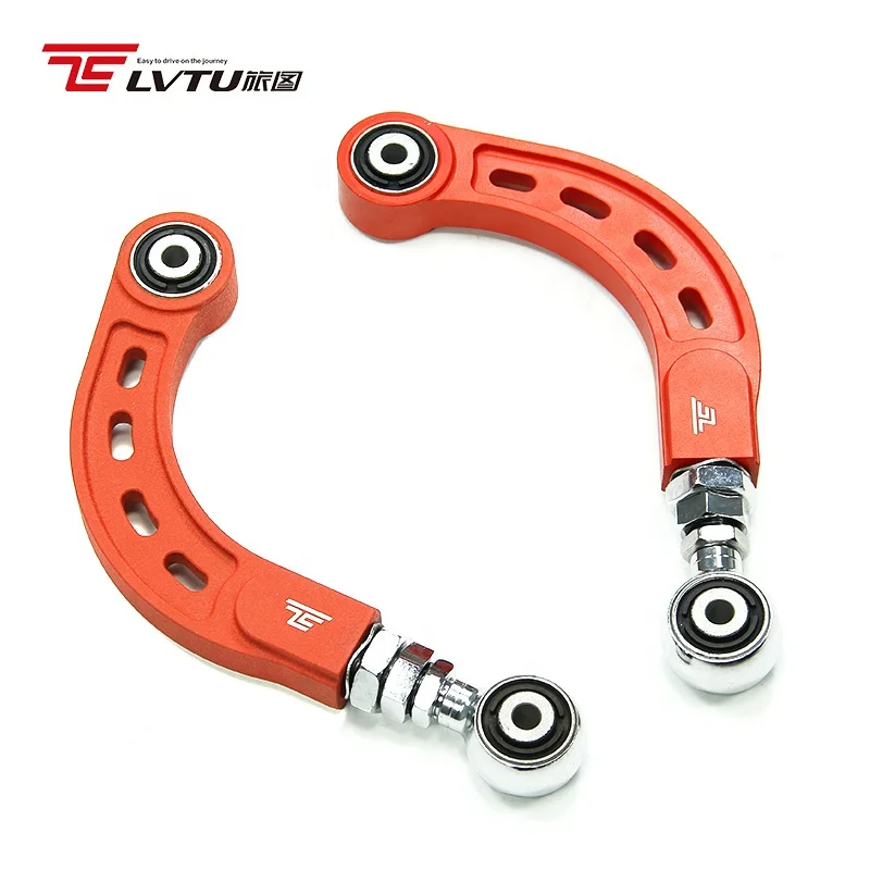 Red Rear Camber Control Suspension Arm Kit For 2005-18 For Ford Focus Hatchback And 2006-2023 Mazda3/5 REAR CAMBER KIT For MAZDA