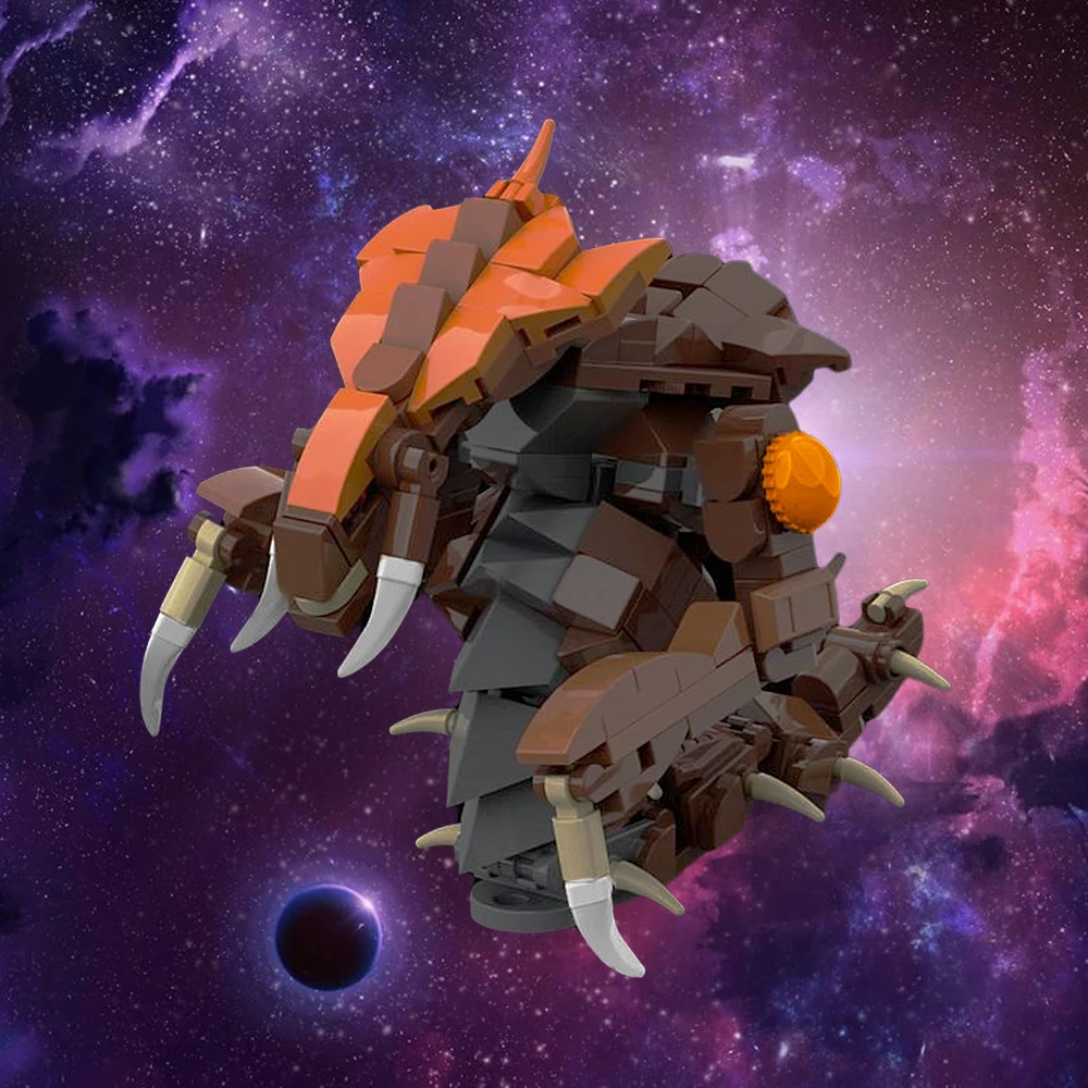 

MOC Zerg Hydralisk Bricks StarCraft Figures Hydralisk The Zerg Model Hero Zerg Buiilding Blocks Set Educational Toys For Gift