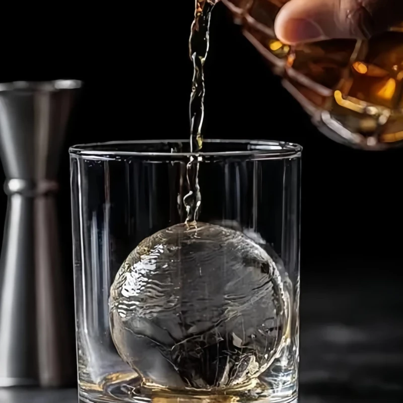 Desktop Ice Ball Maker Bar Ice Clear Sphere Ice Maker for Whisky Cocktail Mix Bartender