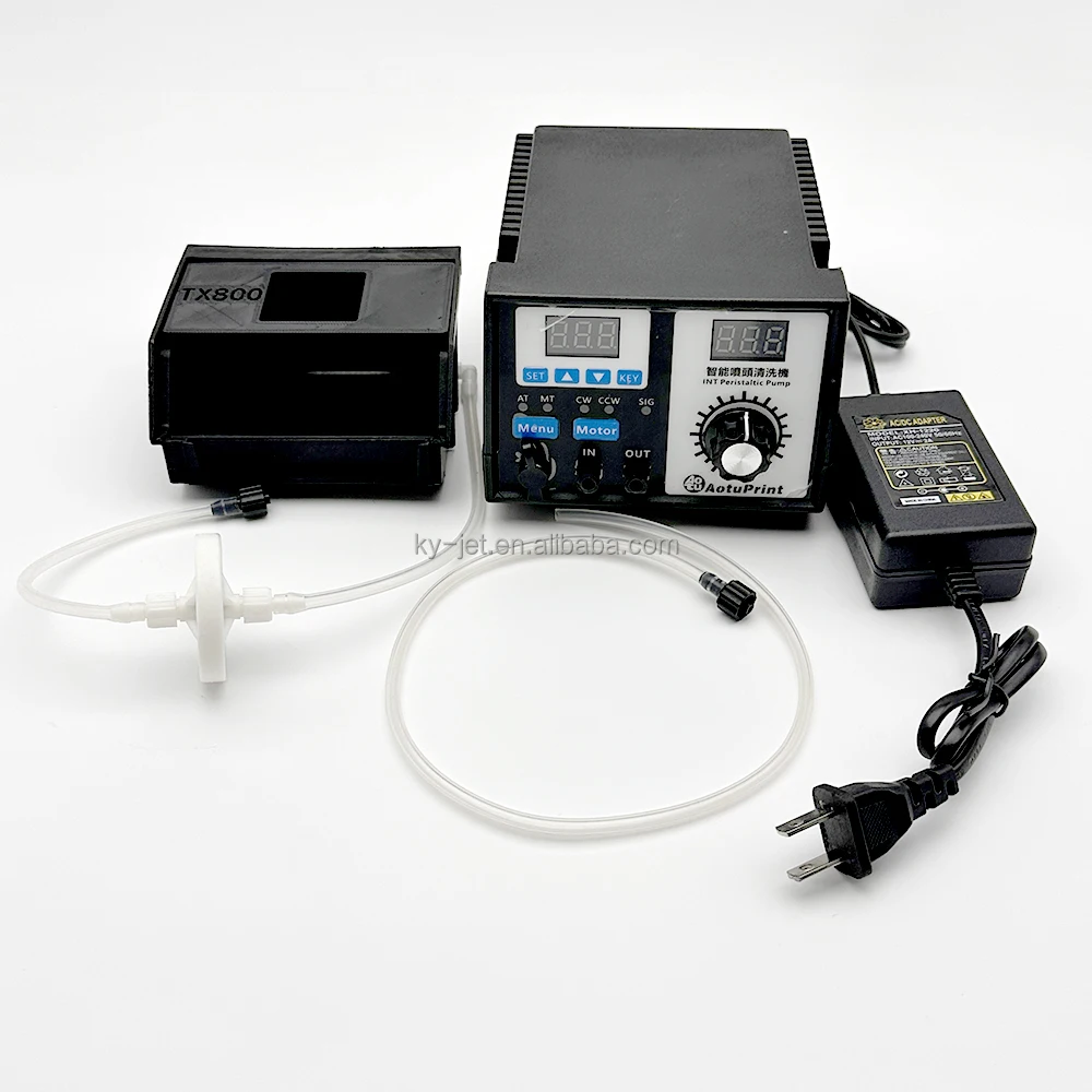 

Printhead DTF Ink Clogged Cleaning Machine Washer Unclog Reverse for L1800 L805 1390 I3200 4720 XP600 DX6 Print Head Clean