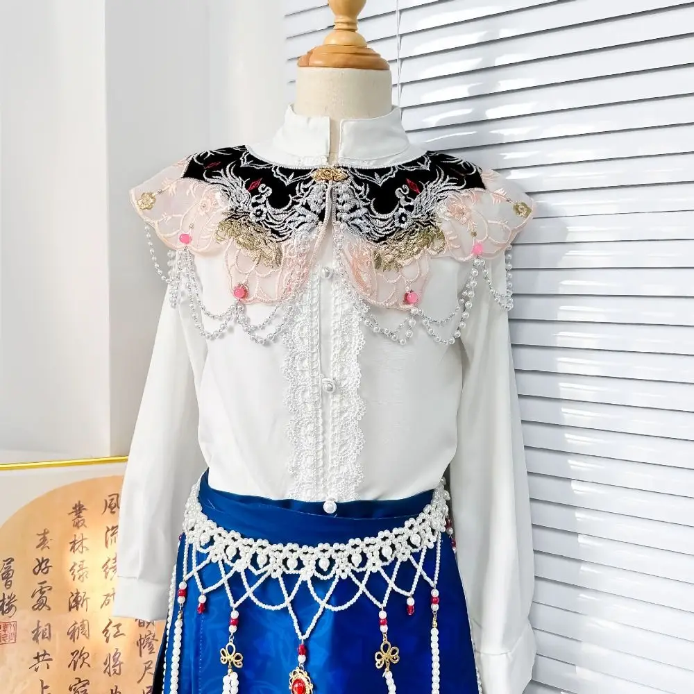colarinho-estilo-chines-hanfu-com-bordado-floral-e-franjas-destacaveis