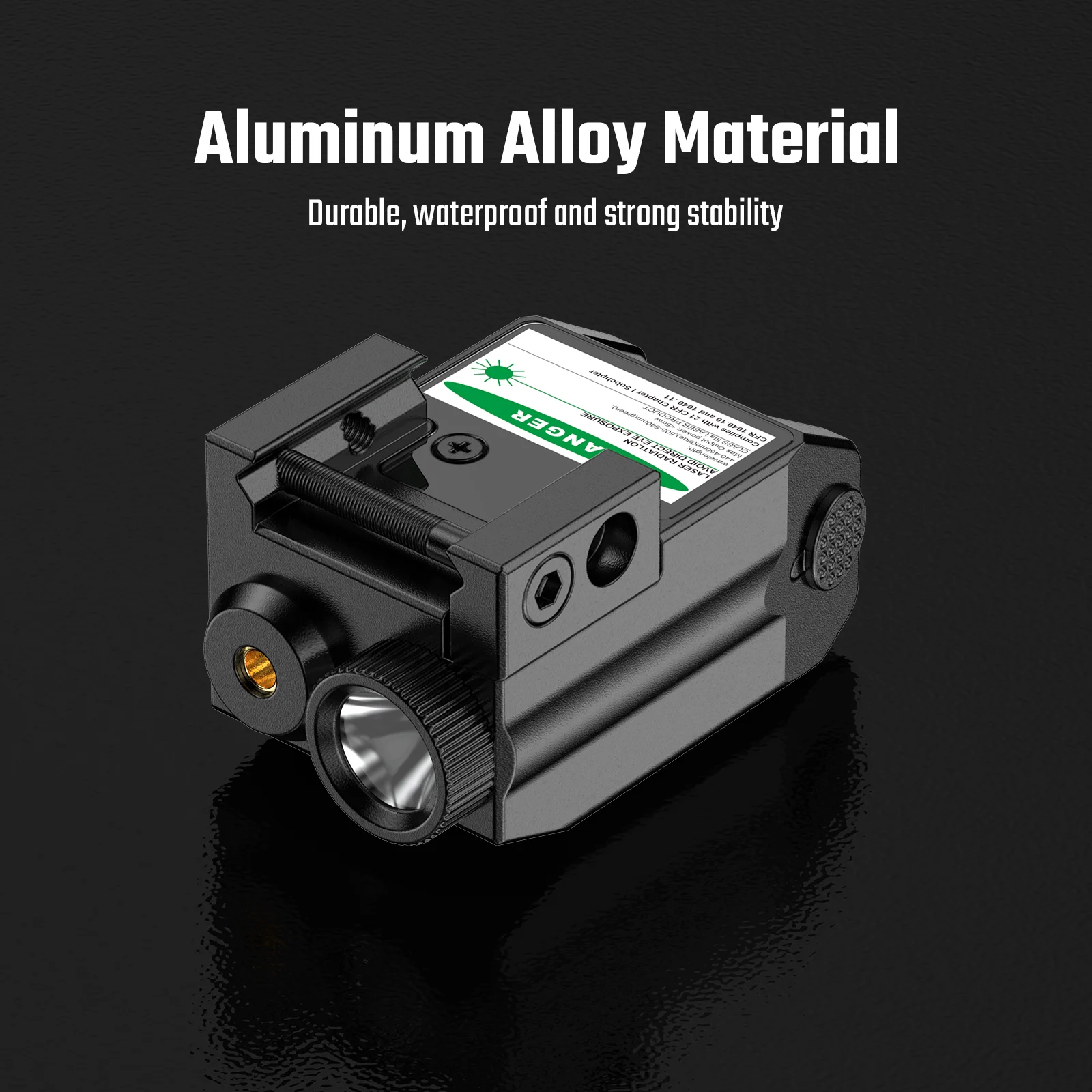 1030 Green/Blue Laser Aiming Tool | 3 Lighting Modes | Fast USB Charge | Trajectory Adjustment.