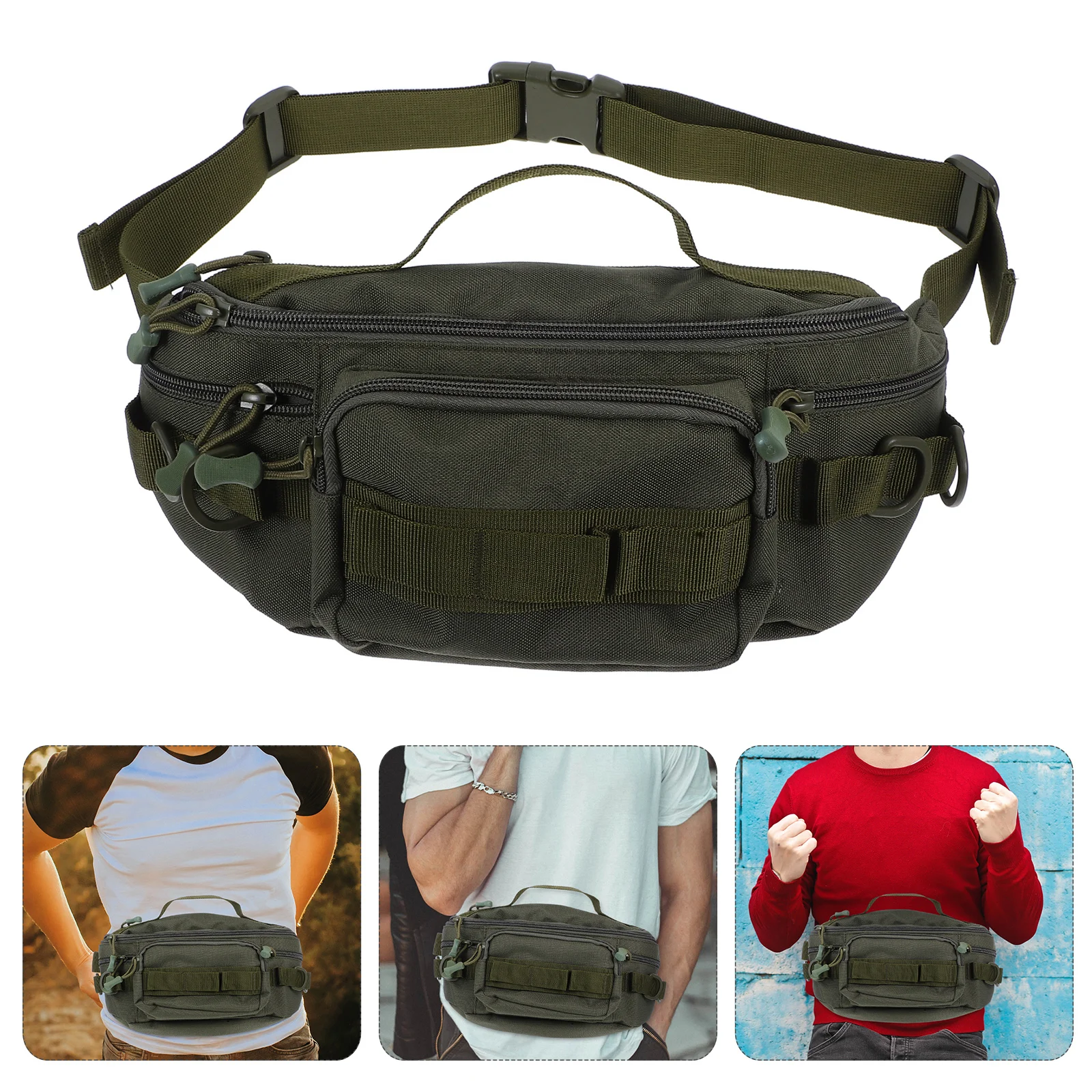 

Body Bag Men Multifunctional Sports Waist Cycling Tool Mens Belt Fishing Hiking Gear Tackle Mens Waist Cycling Fishing Gear Belt