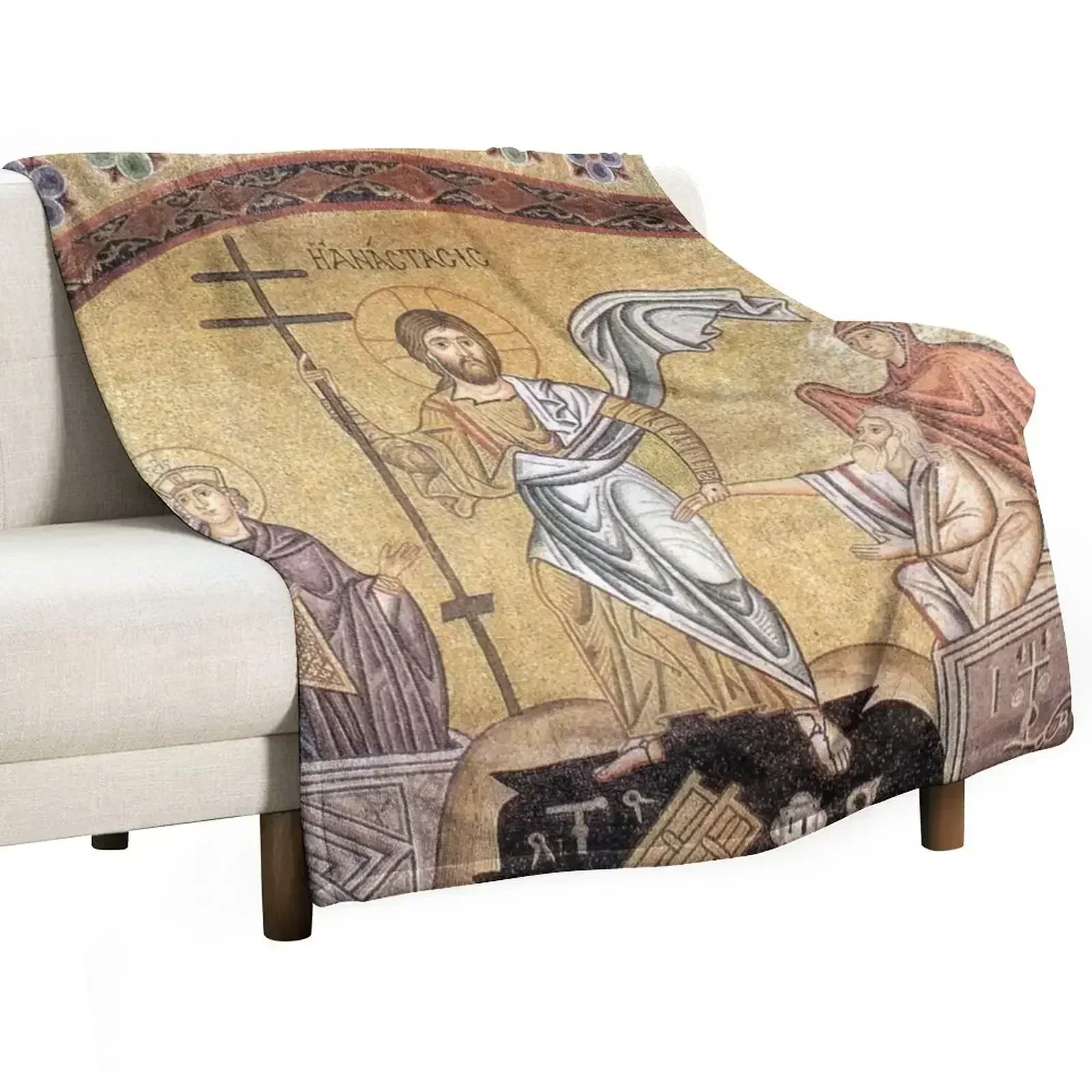 

Resurrection Throw Blanket Retros funny gift Bed Fashionable Blankets