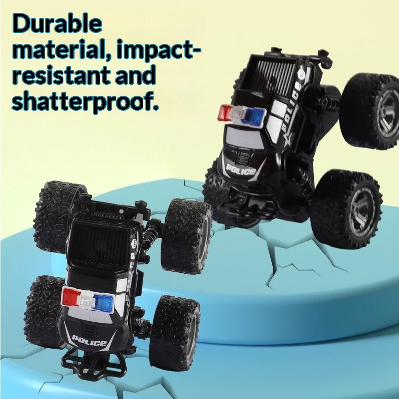 Mini coche de inercia de juguete para niños, reconocimiento automático de colisión, coche para correr de doble cara, juguetes divertidos para niños y niñas, regalo de Navidad