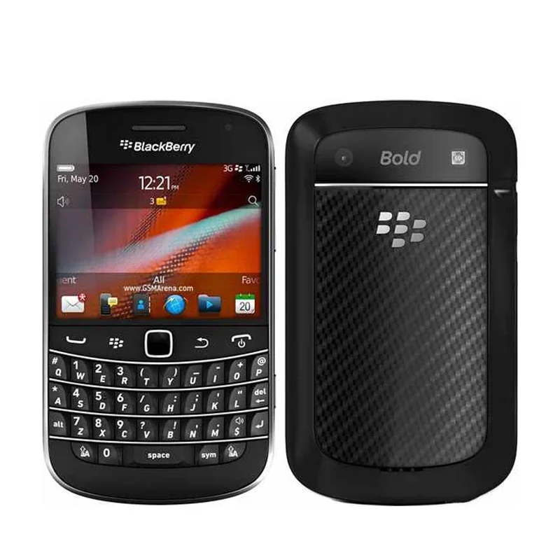 Blackberry Bold Touch 9900 Mobiele Wifi Bluetooth 8Gb Qwerty Toetsenbord 3G 5mp Mobiele Telefoon Camera Ontgrendeld Originele Bar Smartphone