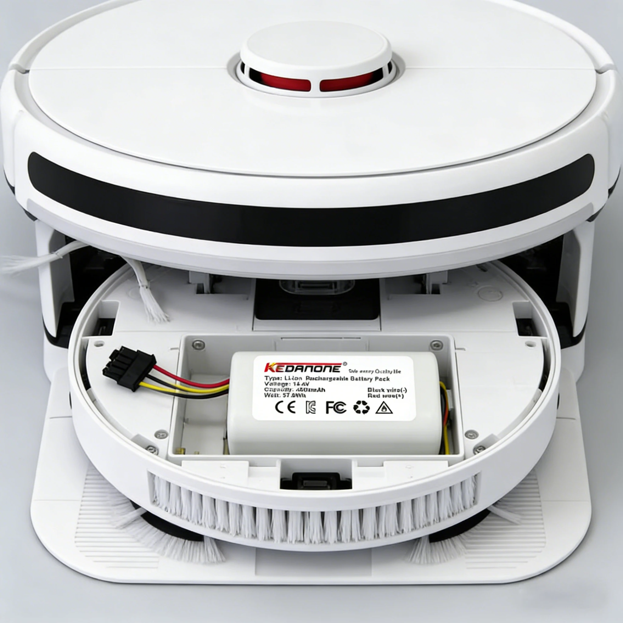 

14.4V 4000mAh/3500mAh for Xiaomi S20 Robot Vacuum Cleaner Battery High Capacity Long Endurance Sweeping Robot Battery