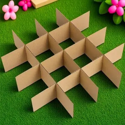 1Set Cardboard Boxes Divider Kit for Moving and Packing Strong Divider Inserts Prevent Damage to Glass Plates during Transit