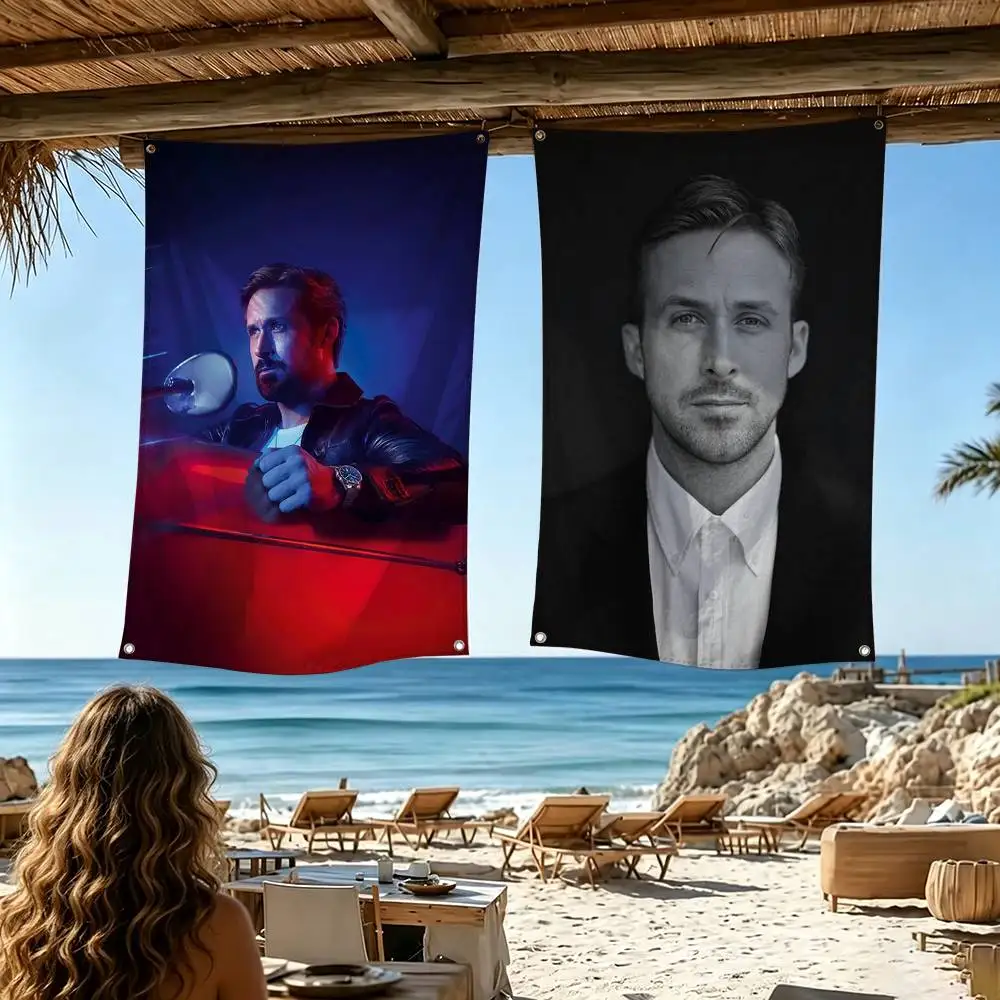 Funny R-Ryan Gosling  Flag Suitable For Party Club Outdoor Interior Wall Decoration Banner Fans Gift
