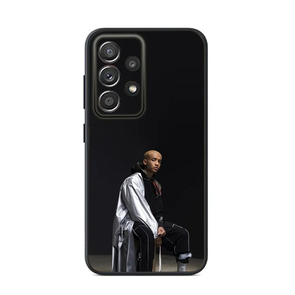 Jaden S-Smith Phone Case For Samsung S24,S23,S22,S21,S20,S10,S10E,S9 Plus FE Note 20 Ultra 10,9 Plus Black Case