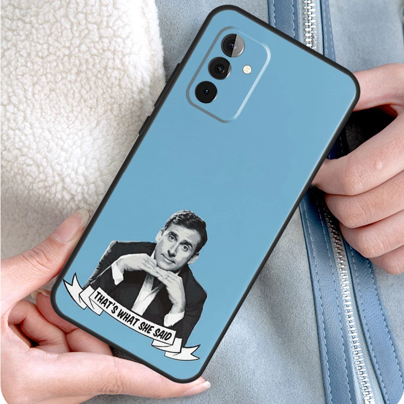 The Office TV Show Phone Case For Samsung Galaxy A34 A54 A14 A53 A33 A13 A12 A32 A52 A15 A25 A35 A55 A71 A51