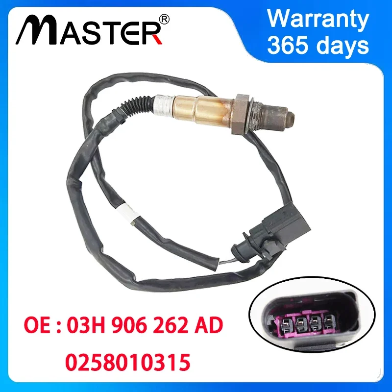 O2 Rear Lambda Oxygen Sensor 03H906262AD 0258010315 For Lingdu GTS 2.0T Golf 7 For A3 03H 906 262 AD 025 801 0315