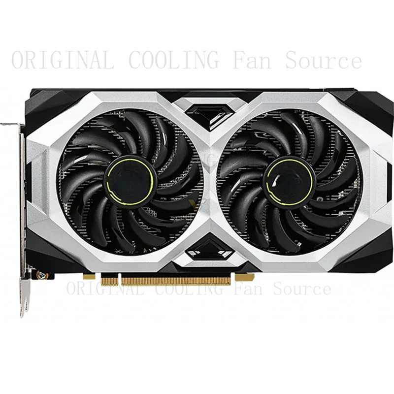 R+  Graphics Card Cooling Fans Parts for MSI RTX2060 SUPER 8GB VENTUS Graphics Card