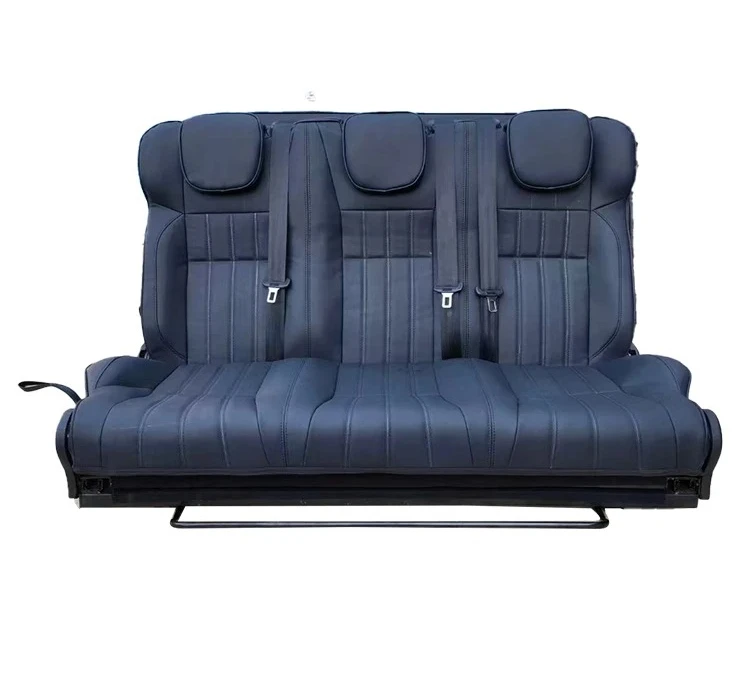 

Тройное сиденье с прямой поддержкой фабрики, универсальная складная кровать для автофургона с ремнем безопасности