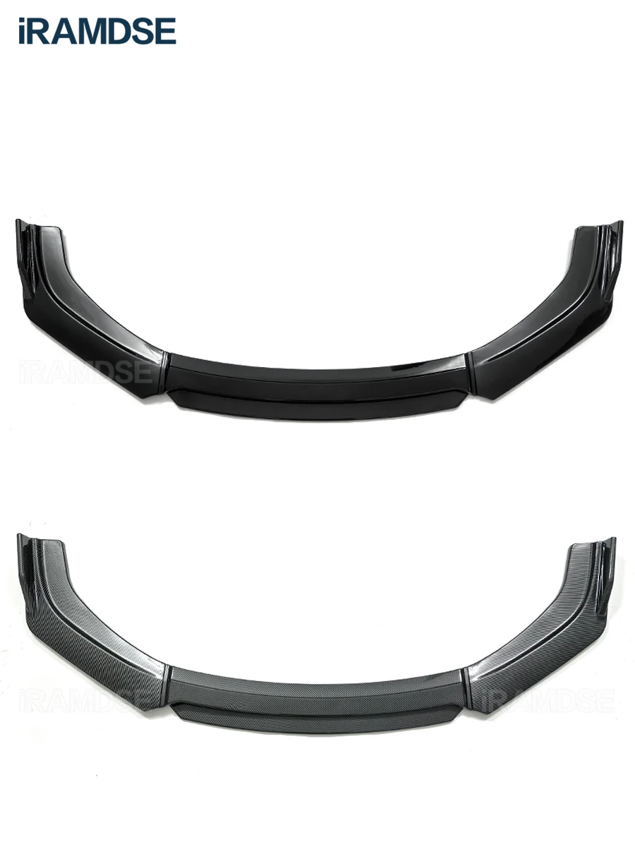 Front Bumper Spoiler Protector Plate Lip Body Kit Carbon Surface Chin Shovel Contrast Color Design For Kia Optima K5 2014 - 2017 - Image 6