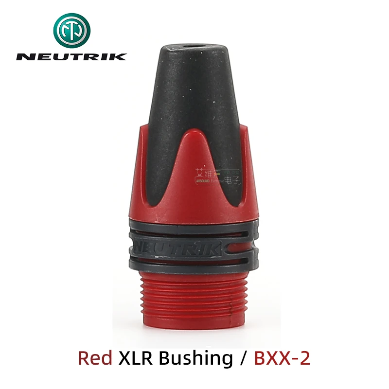 Neutrik XLR Cannon Cable Connectors Plug Multicolored Bushings BXX_* For Theater LED Audio Equipment Color Coding Accessories