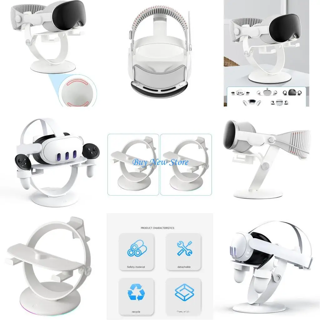 

20CE Convenient Desktop Stand for Vision Headsets Easy to Assemble