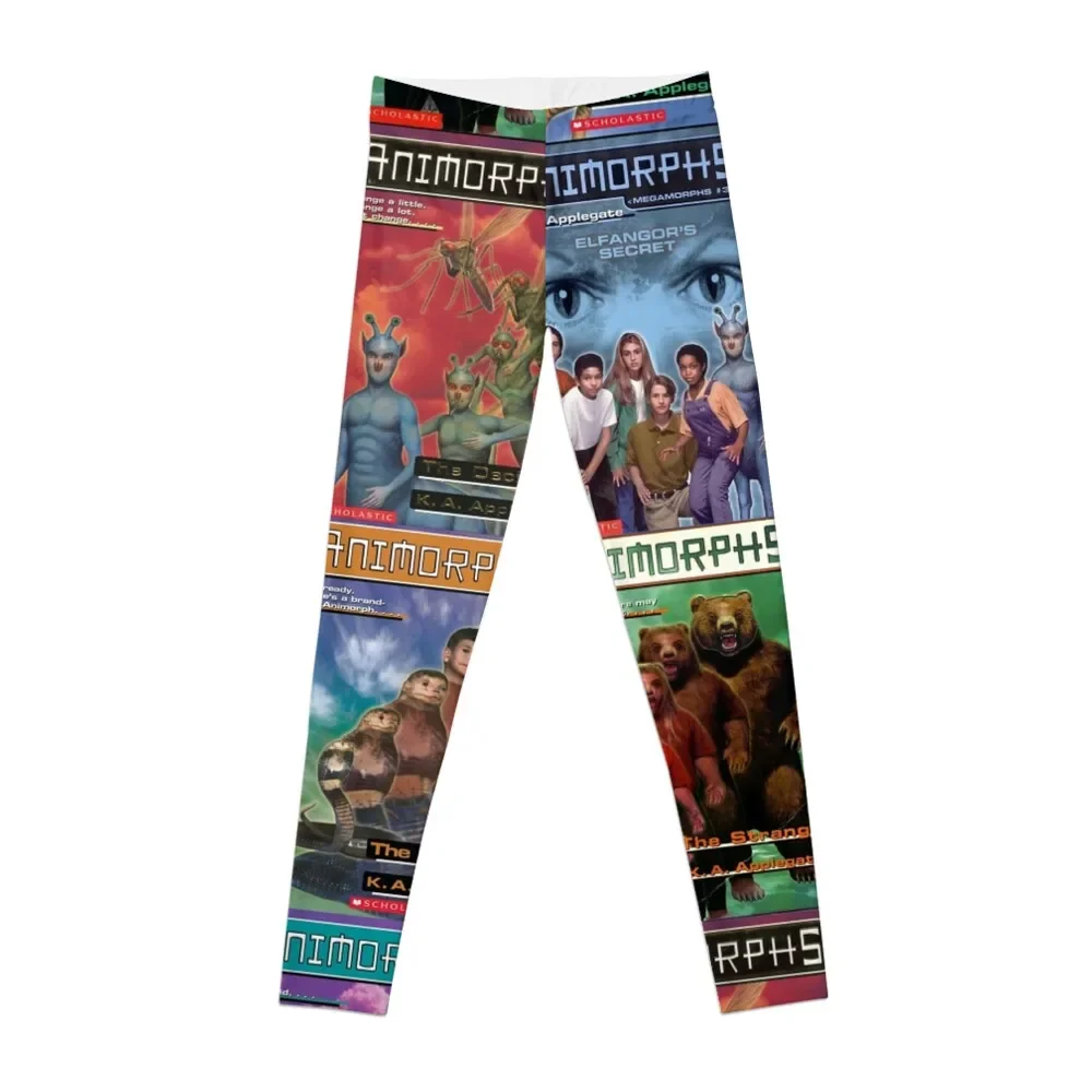 

Animorphs Book Covers Leggings for physical sporty woman gym Womens Leggings
