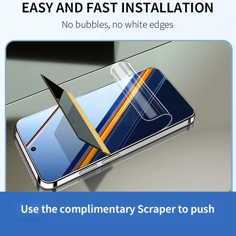 3 قطعة غطاء كامل هيدروجيل فيلم ل Realme 12 Pro Plus 11 10 9 9i 5G حامي الشاشة