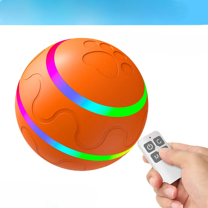 

Gravity Smart Jumping Ball Cat and Dog Toy Rolling Pet Ball Dog Toy Electric Smart Pet Ball