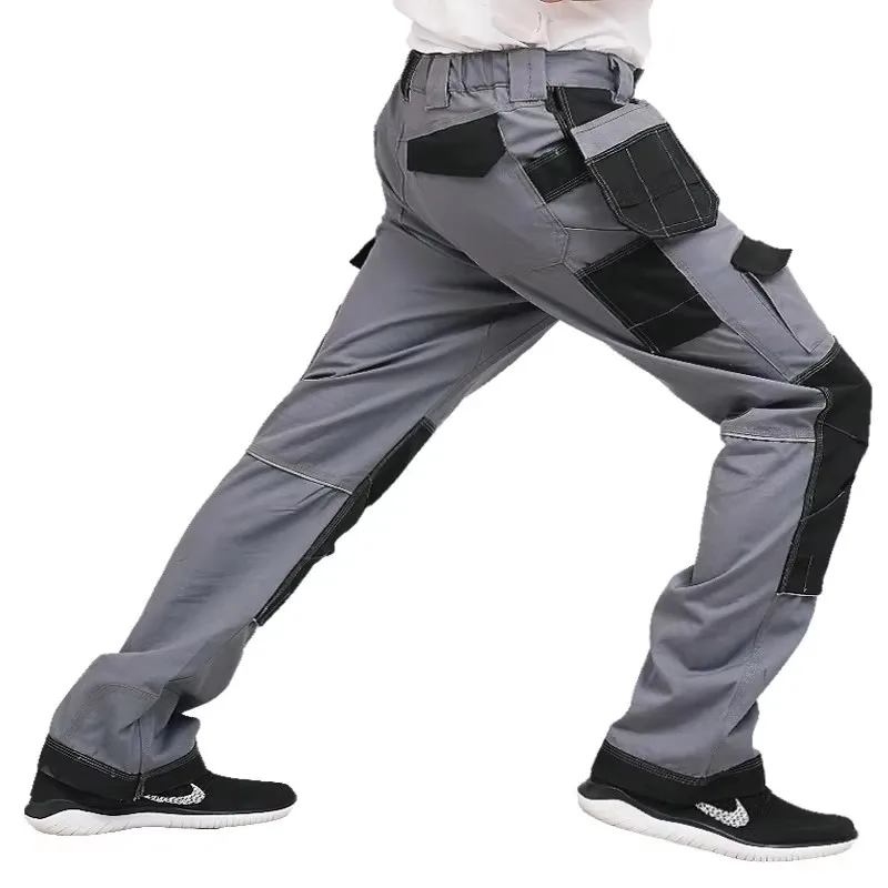 

Durable American-Style Work Pants for Men, Workwear Pants, Labor Protection Pants, Men's Wear-Resistant Pure Cotton American-Style Work Pants, Anti-Scalding Work Clothes, Customizable