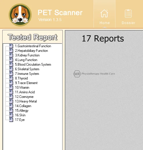 17 Reports Pet Scanner Quantum Magnetic Resonance Analyzer for cats and dogs Full Body Tester Animal Doctor