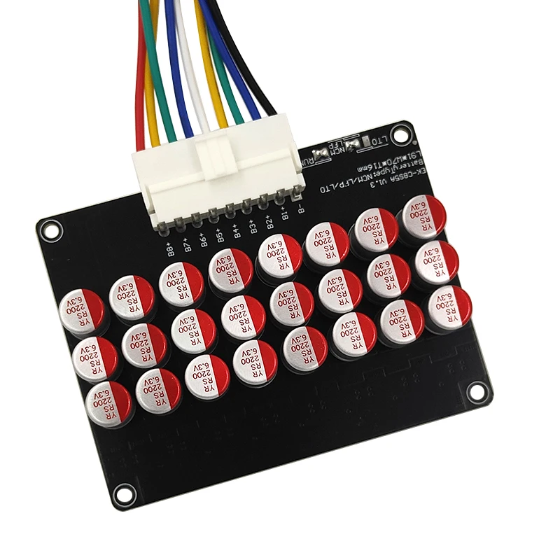 5A 3S 4S 6-8S Lithium Battery Active Equalizer Balancer Board Li-ion Lipo Lifepo4 LTO Battery Energy Capacitor BMS ﻿