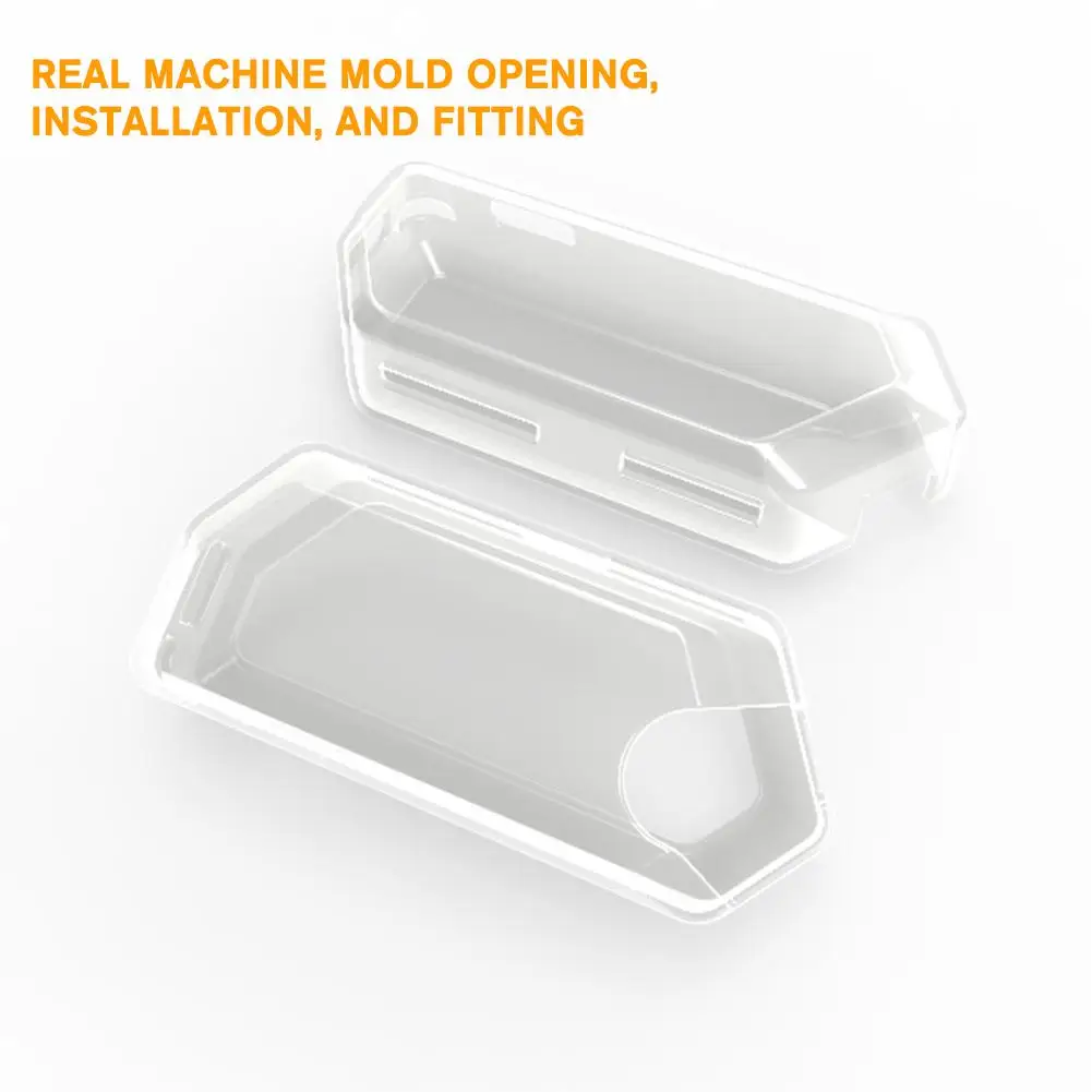 1pcs Transparent Silicone Case For Flipper Zero Protective Anti-slip Case Shockproof 3D Printing Modified Shell Replacement