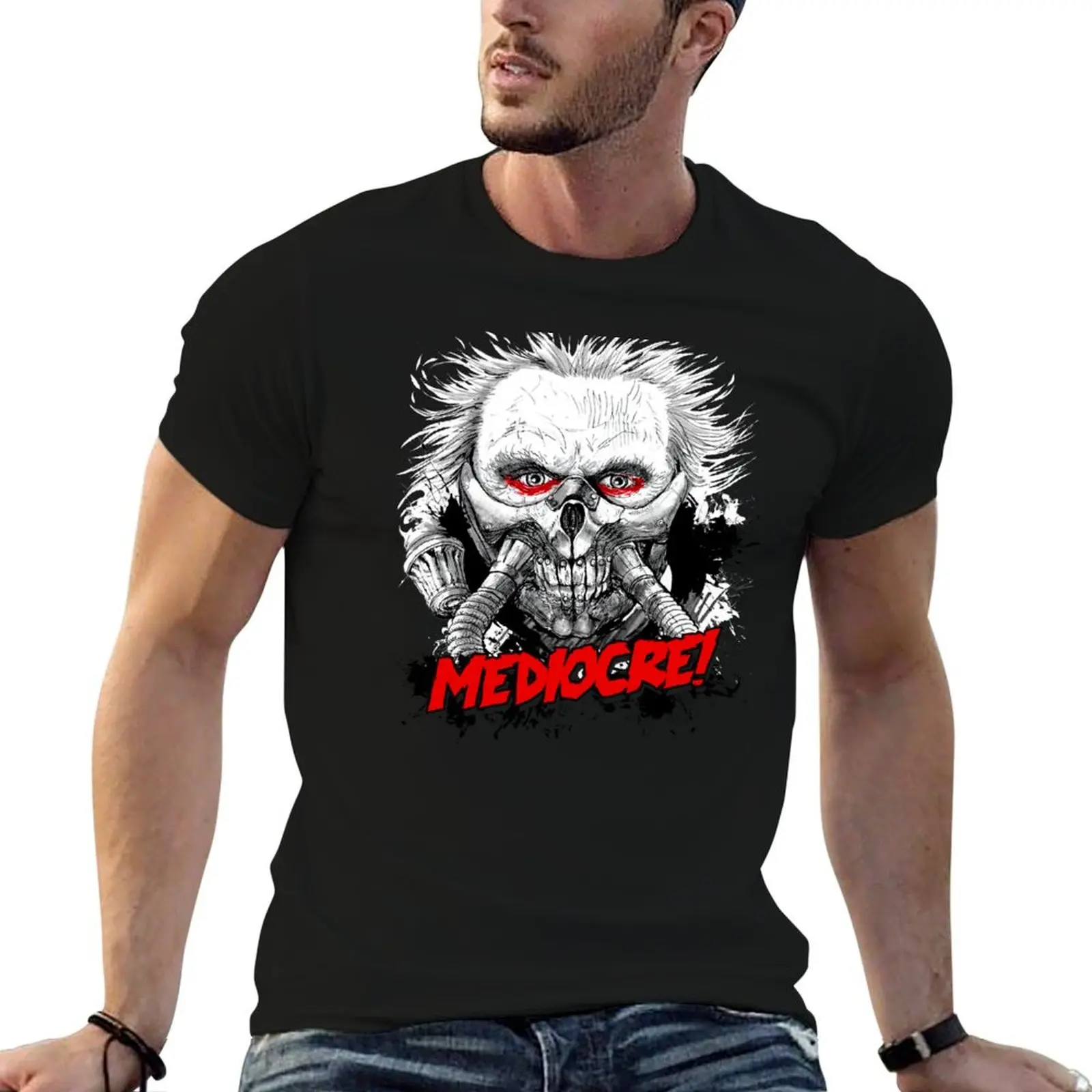 Médiocre! T-shirt décontracté d'été grande taille