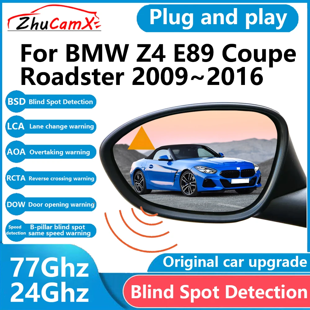 for BMW Z4 E89 Coupe Roadster 2009–2016 BSD Blind Spot Detection Sensor Radar Driving Warning Assistance System Plug and Play