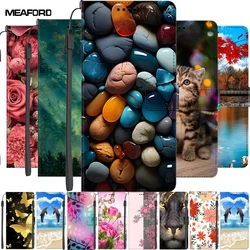 Leather Wallet Cover For Realme 11 Pro 5G Case 11Pro Flip Stand Book Card Seascap Cover For OPPO Realme 11 Pro Plus 5G Pro+ Bags