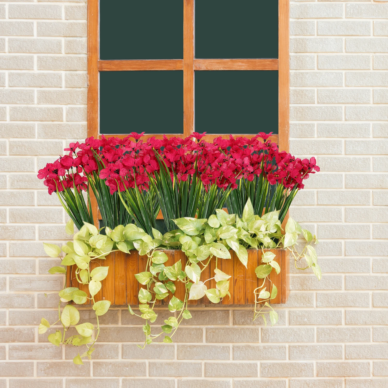 

12 Pcs Artificial Violet Flower Simulation Plants Realistic Decor DIY Vase Arranging Material Party Wedding Banquet Decorations