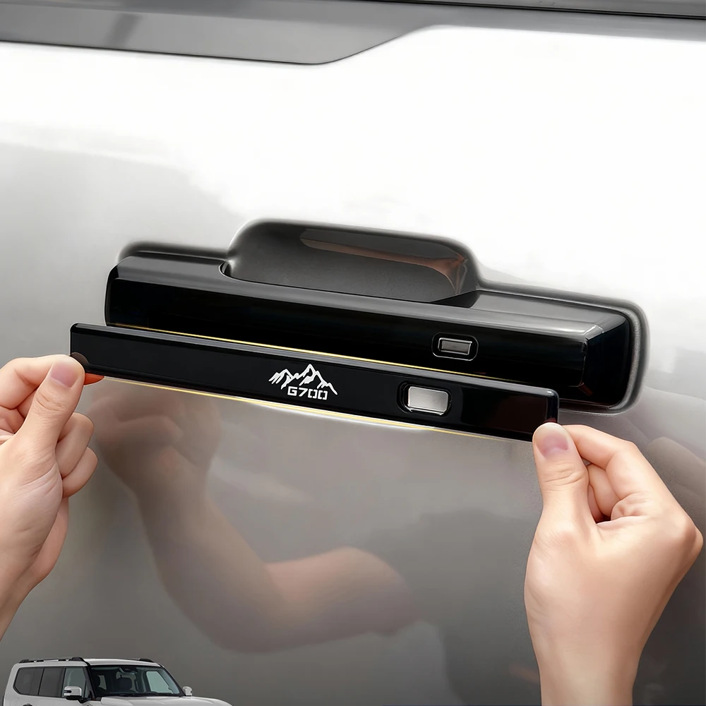 

Подходит для Jetour G700, защитная наклейка на дверную ручку, ручка дверной чаши, наклейка против столкновений, модификация наклейки на корпус