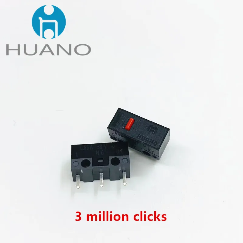 2Pcs Black Shell Red