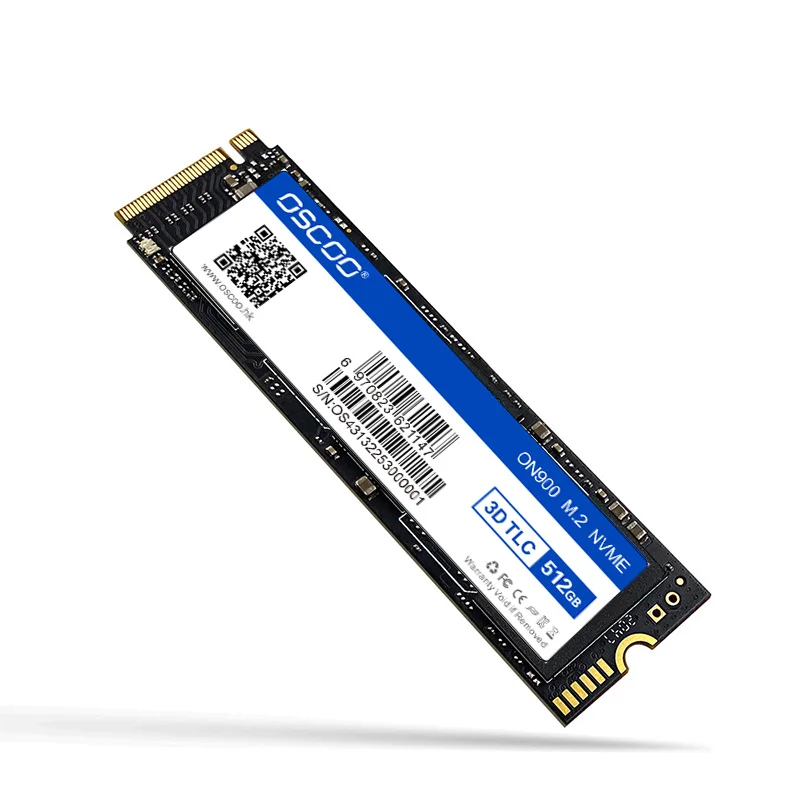 OSCOO M.2 NVMe 512GB 1TB Solid State Drive PCIe3.0 X4  High Speed Hard Disk M2 2280 for Laptop Desktop