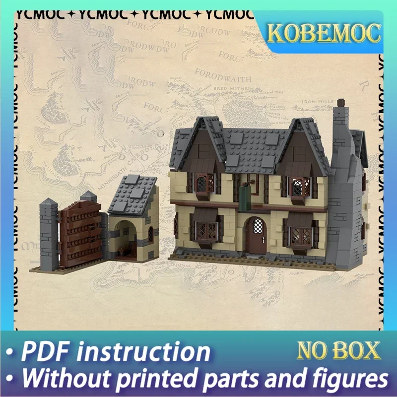 Star Movie Series YcMoc Building Blocks The Medieval Times House Model Technology Bricks DIY Castle Street View Toy For Children