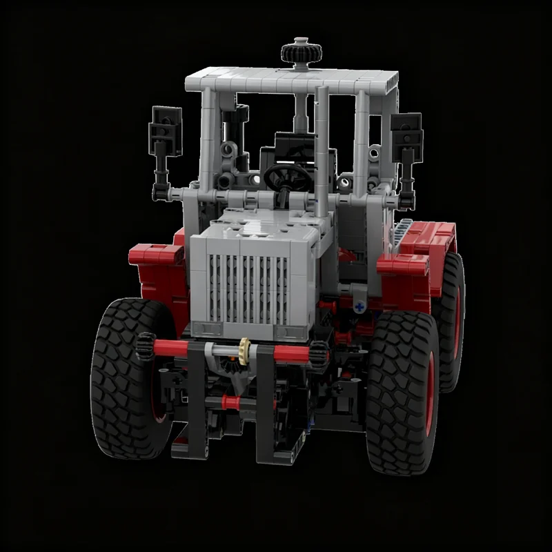 1065 قطعة MOC التقنية MB Trac نموذج اللبنات العمارة تجميع DIY بها بنفسك هدية الكريسماس الإبداعية التعليم لعبة الطوب فكرة